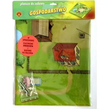 Figurka Hrací deska FARMA + 2 figurky zvířat