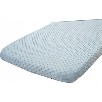 Prostěradlo PROSTĚRADLO S GUMOU MINKY DO POSTÝLKY 140X70 NA MATRACE ŠEDÉ