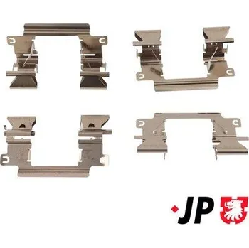 Brzdový systém Sada příslušenství obložení kotoučové brzdy JP GROUP 1564004810