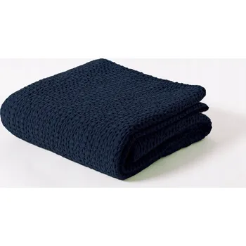 Prostěradlo Přehoz MrTowel bavlna 300 cm x 260 cm modrý