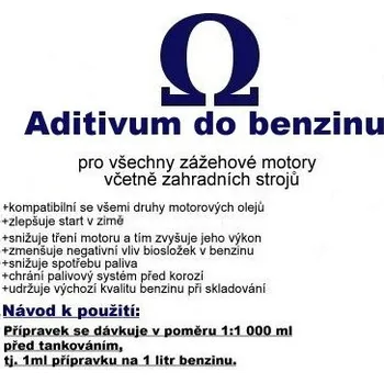 aditivum Aditivum do benzínových motorů 110 ml