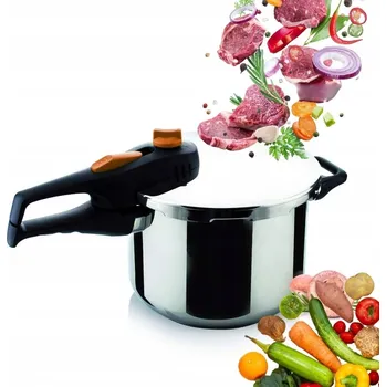 Hrnec HRNEC TLAKOVÝ HRNEC PARNÍ HRNEC rychlé VAŘENÍ 4 L banquet indukční knoflík