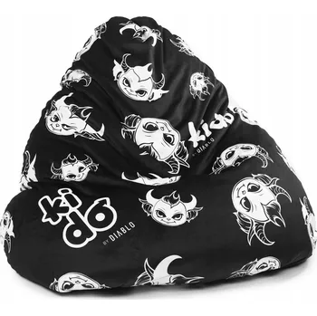 Taburet Taburet sáček Diablo Chairs černý