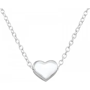 Náhrdelník Stříbrný náhrdelník SRDÍČKO Ag 925/1000