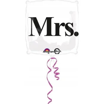 Balónek Balónek fóliový "Mrs."