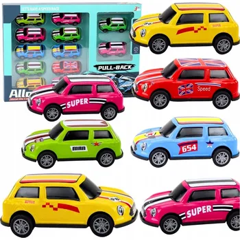 autíčko Sada autíček autíčka, autíčka, autíčka. Sada autíček resoraků, Auta s pohonem