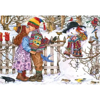 Puzzle Puzzle První pusa 500 dílků ANATOLIAN