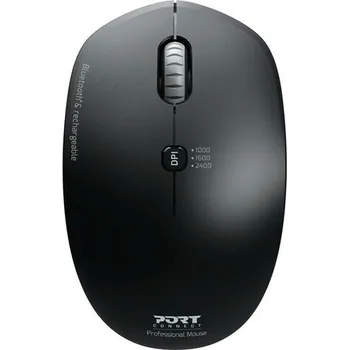 Myš PORT CONNECT bezdrátová myš COMBO PRO, černá