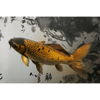 Plakát Plakát Klidná Ryba Koi bez rámu 91,5 x 61 cm