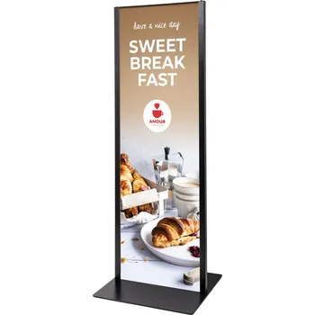 Kancelář Totemový panel 42 x 120 cm Černý