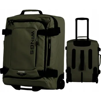 Wings Malý kabinový kufr S 20" cestovní zavazadlo na 2 kolečkách MĚKKÝ