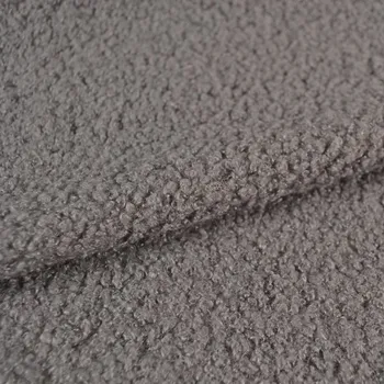 Beránek Bouclé King barva tmavě šedá