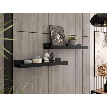 Koupelnový nábytek Police 2 ks. Dassunit, Barva:: černá MIRJAN 5903211380082