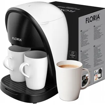 Kávovar PŘEKAPÁVACÍ KÁVOVAR BÍLÝ 450W 2 ŠÁLKY 125ML