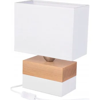 Lampička Stolní lampička Hellux bílá 60 W