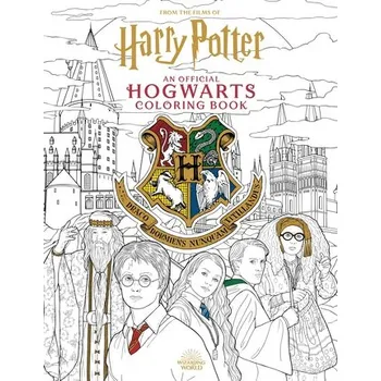 Anglický jazyk Harry Potter. An Official Hogwarts Coloring Book