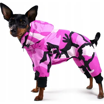 Kojenecké oblečení Zimní kombinéza pro psa Teplá bunda s kapucí SNOWOV S