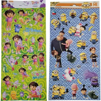 samolepka Samolepky dekoracyjne Dora Mimoni , 50 kusů