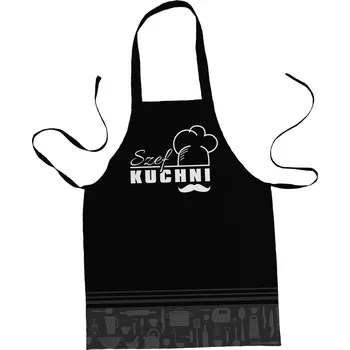 Kuchyňská zástěra POLSKÝ VÝROBCE/KUCHYŇSKÁ ZÁSTĚRA šéfkuchař