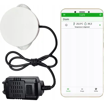 Senzor teploty a vlhkosti NawiSilk SENZOR TEPLOTY A VLHKOSTI SUPLA s připojením k WiFi, provozní teplota pod 0 °C