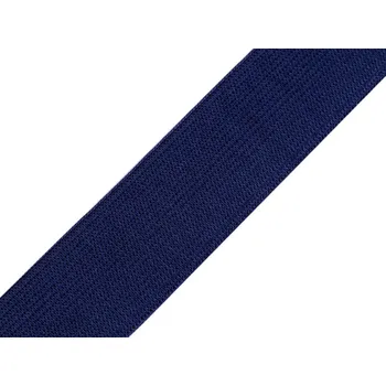 Textilní guma Pruženka tkaná šíře 28 mm Varianta: 9 modrá berlínská, Balení: 25 m