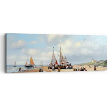 Obraz Obraz na plátně do obýváku ložnice 90x30 krajina foto obrazy na zeď