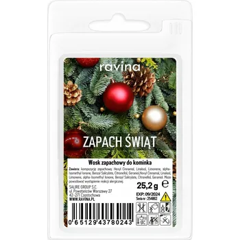 vonný vosk Vonný vosk Ravina Vosk of Christmas hoří až 10 hodin