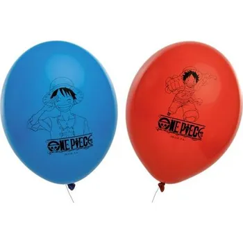 Balónek LATEXOVÉ BALÓNKY ONE PIECE JAPONSKÁ MANGA LICENCE 27 CM 6 KS PÁRTY