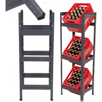 Dílenský regál Kovový regál Wamar-Sosenka 3 police 107x50x30 cm, max. nosnost 100 kg