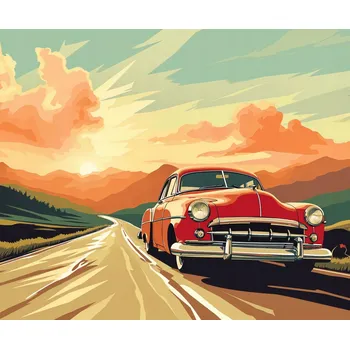 Plakát Plakát Dobrodružství Čeká bez rámu 60 x 50 cm