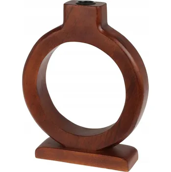 Svícen Dřevěný svícen H&S Decoration 25 cm