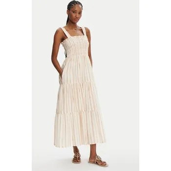 Dámské šaty Seafolly Letní šaty Shirred 55402-DR Béžová Regular Fit M