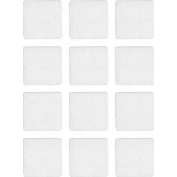 Podložka pod nábytek Samolepicí filcové podložky bílé 28x28mm balení 12 kusů - VORSTAHL