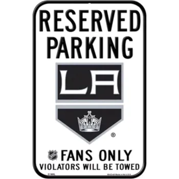 Plechová cedule Wincraft Cedule Los Angeles Kings NHL Reserved Parking Sign
