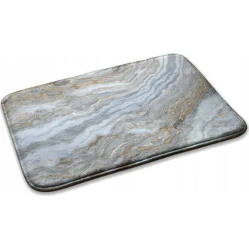 Obraz Moderní kobereček do šatny nebo pod schody, mramorový vzor, 75x45 cm