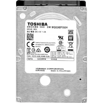 Pevný disk Pevný disk Toshiba MQ02ABxxxxH MQ02ABF050H 500GB SATA III 2,5"
