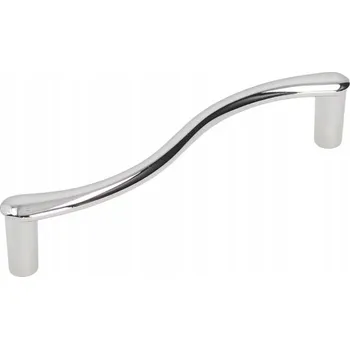 Nábytkové kování GAMET, Úchytka UN43, lesklý chrom, 128 mm