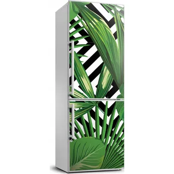 Fototapeta Samolepící dýha na ledničku Tropické listy