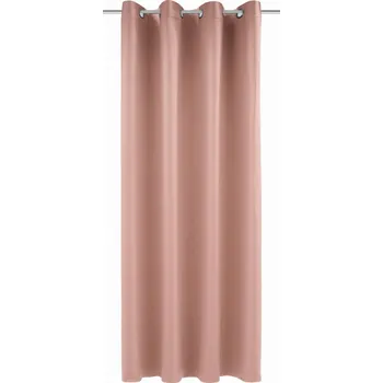 Obraz Závěs polozatemňovací s kroužky Mia DimOut, 140 cm x 245 cm, růžový