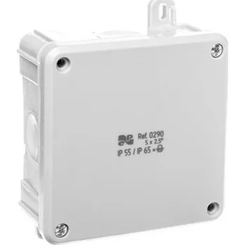 Elektroinstalační krabice Elektroinstalační krabice na omítku Elektro-Plast 98 x 98 x 46 mm