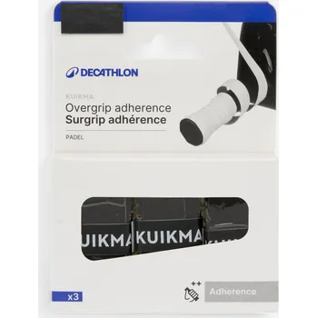 KUIKMA Omotávka na padel Adherence ČERNÁ