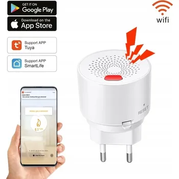 IP kamera WIFI senzor zemního plynu, LPG, propanu, butanu smart WIFI-TUYA-Chytrá domácnost