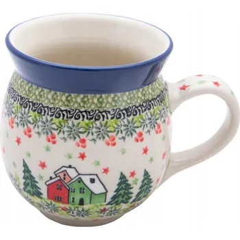 Hrnek Ceramika Artystyczna Bolesławiec keramika 470 ml