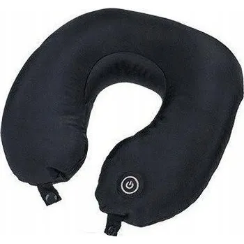 Cestovní polštářek Verk 15890 Cestovní masážní polštářek černý