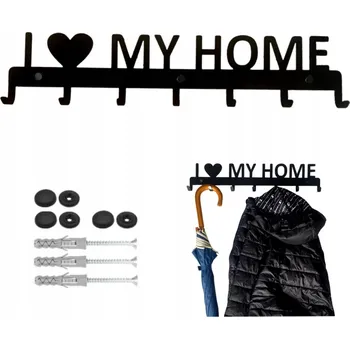 Věšák Šatní ramínko kovový ALFA-CAR černý