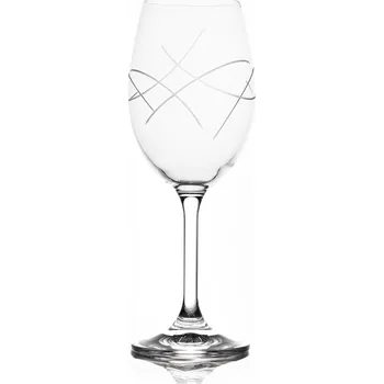 Sklenice Skleničky na bílé víno Bohemia Crystal , bezbarvé, 250ml, 6 ks