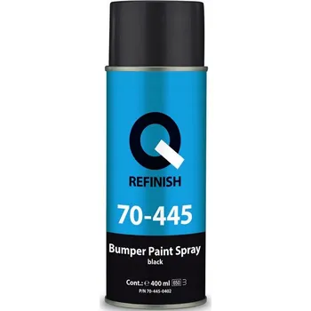 Lak na dřevo Strukturální lak ve spreji ČERNÝ Q-REFINISH přímo na plast 2160