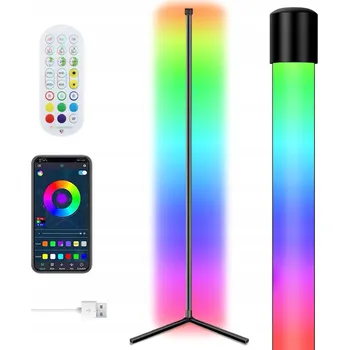 Stojací lampa Stojací lampa Interlook ambient s integrovaným LED zdrojem 24 W černá