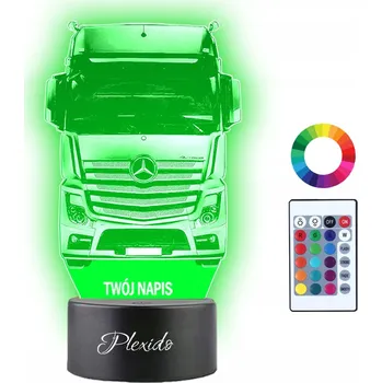 Lampička Plexido vícebarevná Noční lampa