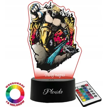 Lampička Plexido vícebarevná Noční lampa